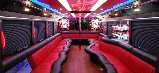 Inside Party Bus Miami 2
